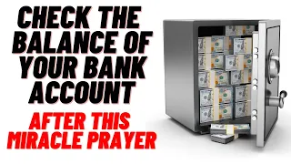 "Miracle Prayer Reveals Secret to Checking Your Bank Account Balance!"