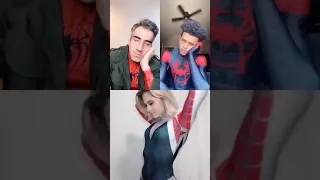 Spider Gwen Miles Morales Peter Parker Duet