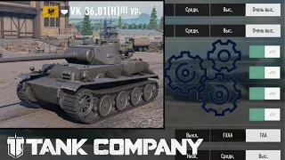 Все настройки tank company || игра не лагает¡