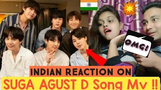 Indian Reactions On Agust D Mv | This song Is just wow |ShiBi Reactions
