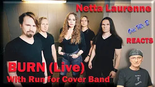 Netta Laurenne Official - Deep Purple's "Burn" with Run for Cover Band (Reaction)