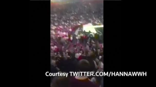 Video captures chaos at Manchester Arena
