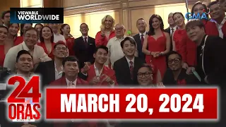 24 Oras Express: March 20, 2024 [HD]