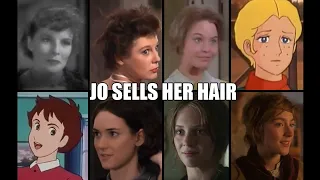 Little Women - Jo sells her hair - The best video comparison, with ALL the existing scenes