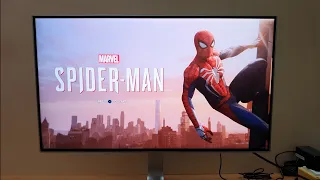 SPIDERMAN on PS4 Slim (1080P Monitor)