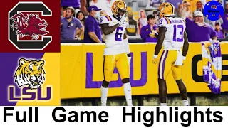 South Carolina vs LSU Highlights | College Football Week 8 | 2020 College Football Highlights