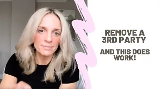 How To REMOVE A 3rd Party and Be With Your Specific Person | This Really Works ❤️