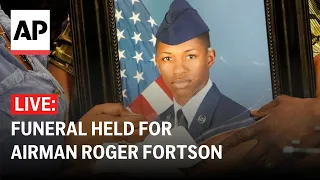 LIVE: Funeral held for US Airman Roger Fortson who was killed in his home by a Florida deputy