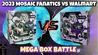 🏈2023 Mosaic Football Mega Box Battle | Fanatics Exclusive vs Walmart!