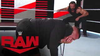 Drew McIntyre drops Randy Orton with a third Claymore: Raw, September 7, 2020