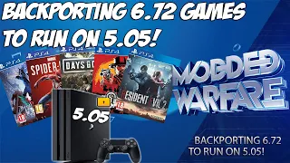How to Backport 6.72 Games to Run on 5.05