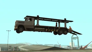 GTA San Andreas - How to Fly in a Packer