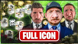 MUSS man GESEHEN haben um es zu GLAUBEN 😱 FULL ICON SQUADBUILDER BATTLE  🔥 vs TISI SCHUBECH  FIFA 22