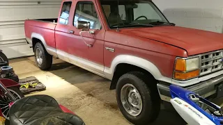 $200 Craigslist 1990 FORD RANGER XLT 4X4 V6 WILL IT RUN