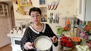 122. Салат с рисом универсальный - заготовки на зиму🤔🍅🥕🧅🌶️