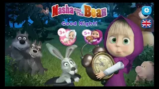 Kids Games  - Masha and the Bear  - Good Night!