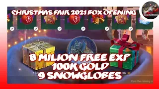 WoT Blitz || Blitz Fair 2021 Crates and Snow Globes Opening