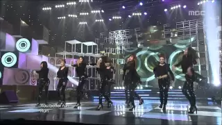 Girls' Generation - Run Devil Run, 소녀시대 - 런 데빌 런, Music Core 20100410