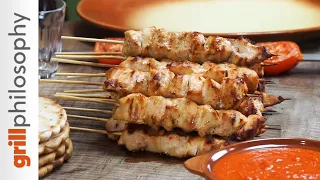 Greek souvlaki - chicken (EN subs) | Grill philosophy