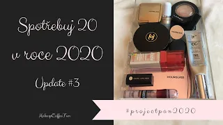 #projectpan2020 | Spotřebuj 20 v roce 2020 | Update #3 || MakeupCoffeeFun