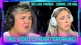 Americans react to Mylène Farmer - Comme j'ai mal (Clip officiel) | THE WOLF HUNTERZ Jon and Dolly