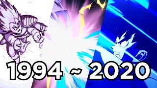 Evolution Of GalickGun VS. Kamehameha CutScene; 11 Games (1994 to 2020)