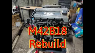 M42B18 Cylinder Head Removal (318is) - M42 Rebuild Part 1