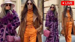 The Most Stylish outfits and fashionable looks in Milan. How people dress to be fashionable.