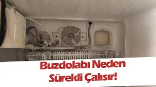 Buzdolabı Motoru Ne Kadar Süre Çalışmalı? Buzdolabım Sürekli Çalışıyor Diyenler İzleyin! #buzdolabı