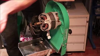 Wood chipper (crappy one ) to Diy disc sander hack! - For angle grinder wheels-