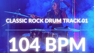 Classic Rock Drums Only 104 BPM [1] by SolidTracks