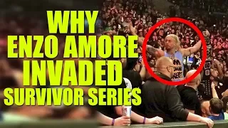 Real Reason Why Enzo Amore Invaded WWE Survivor Series 2018!