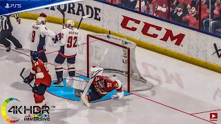 NHL 22 Capital Beatdown! Washington Capitals vs Florida Panthers 4K60FPS! PS5 Gameplay