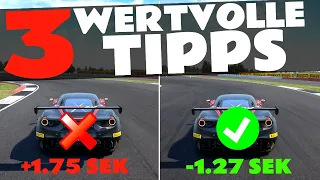 DIESE 3 Sim Racing Tipps machen dich SCHNELLER ! | Sim Racing Anfänger | deutsch l Mabix