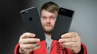 БИТВА КАМЕР: Google Pixel 2 против iPhone 8 Plus!