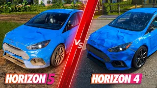 Forza Horizon 5 vs Forza Horizon 4 - Direct Comparison! Attention to Detail & Graphics! PC ULTRA 4K