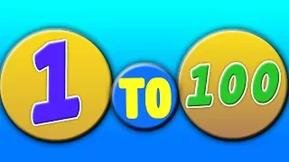 El número canción 1-100  Compilación para niños  video educativo  Learn Numbers  Big Number Song