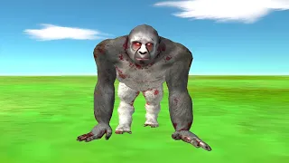 Arbs Mobile - Old Goro Vs Bosses+Gargoyle+Mutant Reindeer - Animal Revolt Battle Simulator Mobile