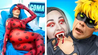 Vampire stole Ladybug's boyfriend!/ Pregnant LadyBug