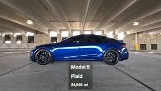 Tesla Model S Plaid 34k mile update!