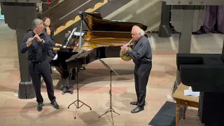 Eric Ewazen, Ballade aus dem Trio für Flöte, Horn und Klavier
