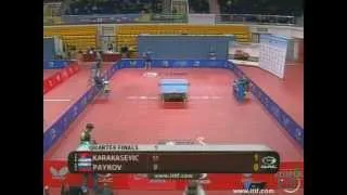 29. 2012 WORLD OPEN RUSSIA. MAN. 1/4 FINALs: KRAKASEVIC A. (SRB) vs PAYKOV M. (RUS)
