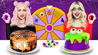 Desafío de decoración de pasteles de Halloween | ¡Batalla con dulces espeluznantes por RATATA!