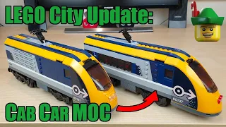 LEGO City Update - Passenger Train Cab Car MOC 60197 🚆🏹