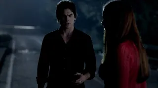 TVD 4x6 - Damon finds Elena, she's hallucinating and wants to kill herself | Delena Scenes HD