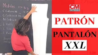 ➡️Cómo hacer el PATRÓN de PANTALÓN XXL❗