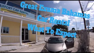 Renting A Car Great Exuma Bahamas What To Expect Airport Rental