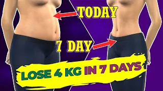 Lose 4 Kg In 7 Days Daily Home Workout For Women Fitness - Not For Beginner Daily Workout At Home