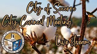 City of Socorro: City Council Meeting, April 4, 2024 @ 6:00 PM