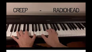 Creep / Radiohead / Piano y cifrado de acordes
